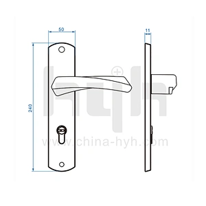 Best Sale Good Price Fashional Zinc Alloy Wooden Door Lock