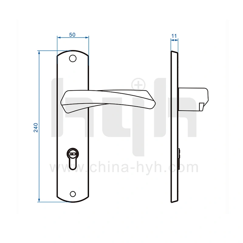 Best Sale Good Price Fashional Zinc Alloy Wooden Door Lock